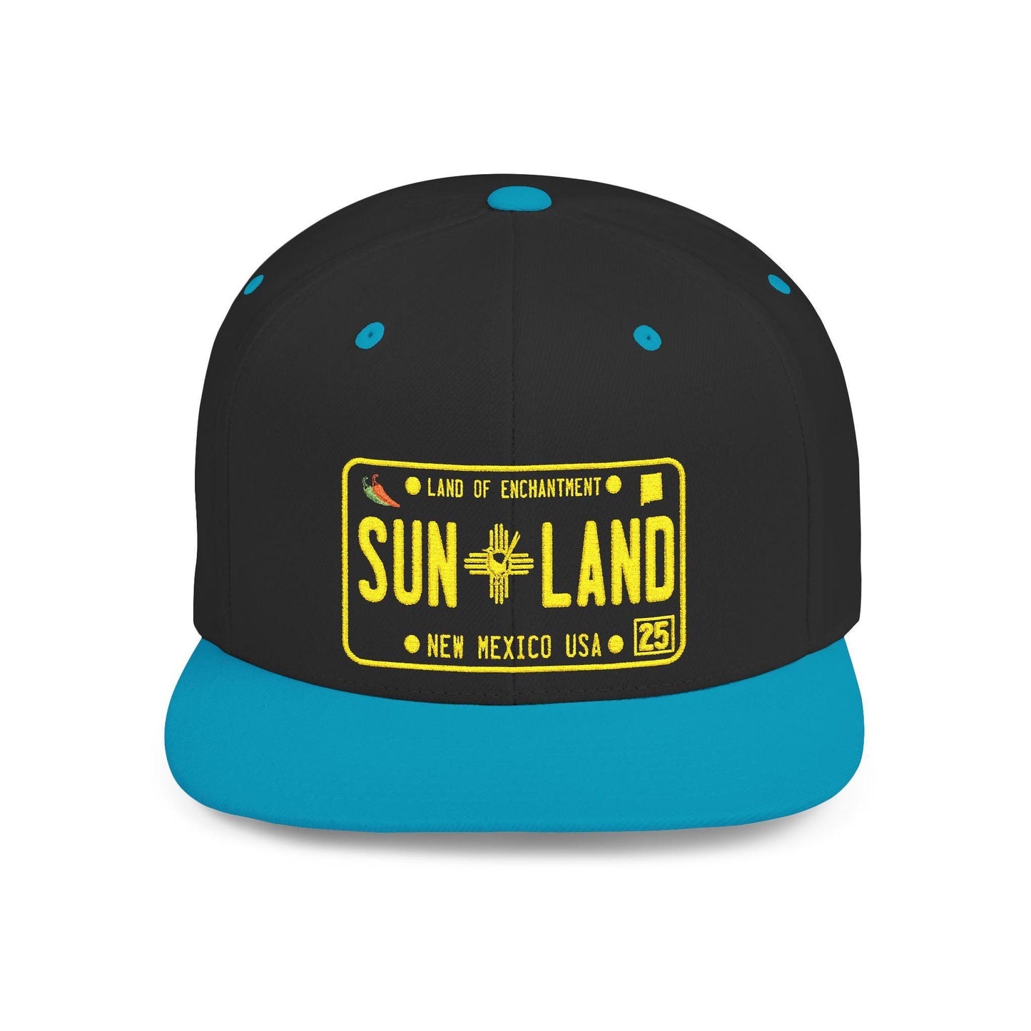 Cap Hat, Sunland Park New Mexico License Plate Theme Snapback