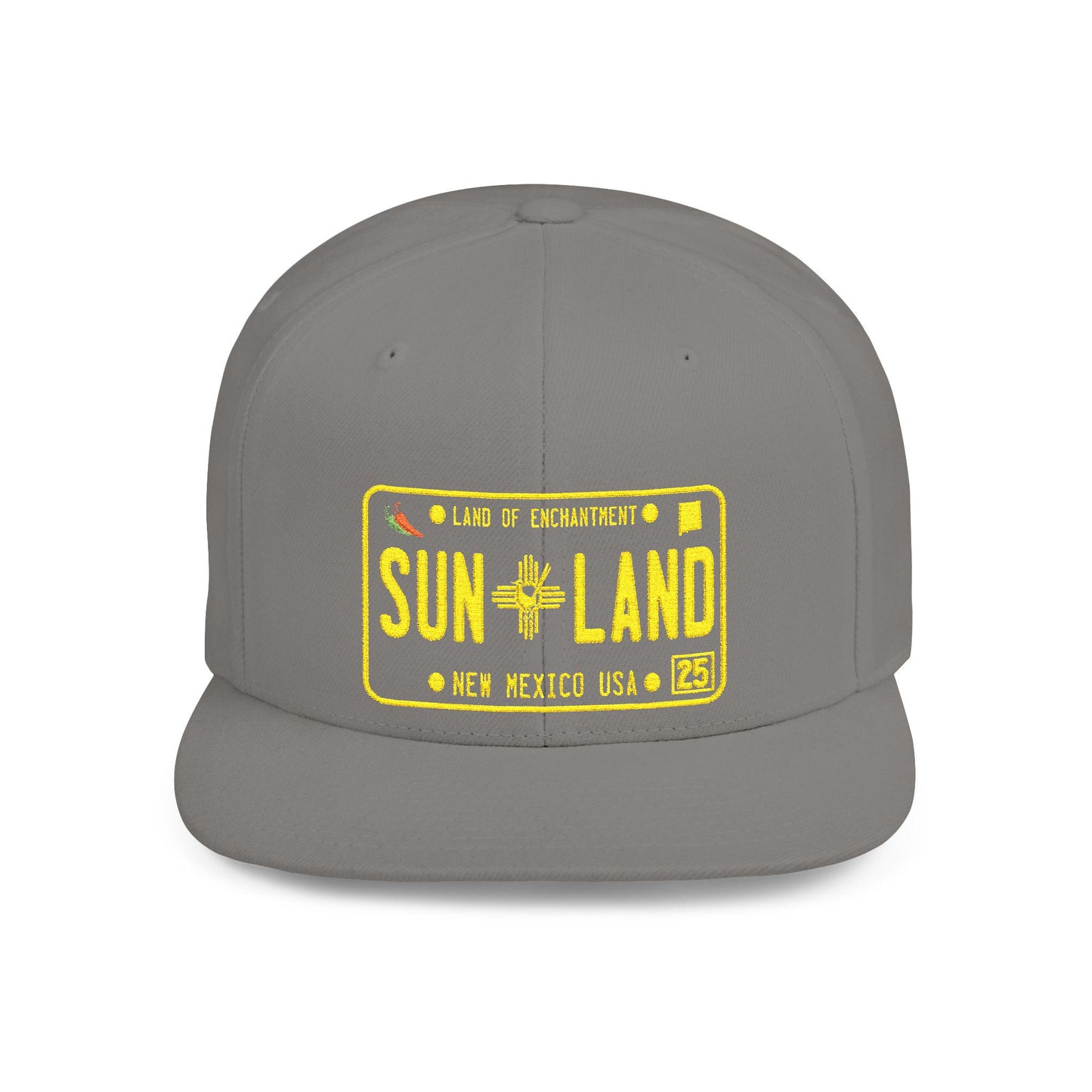 Cap Hat, Sunland Park New Mexico License Plate Theme Snapback