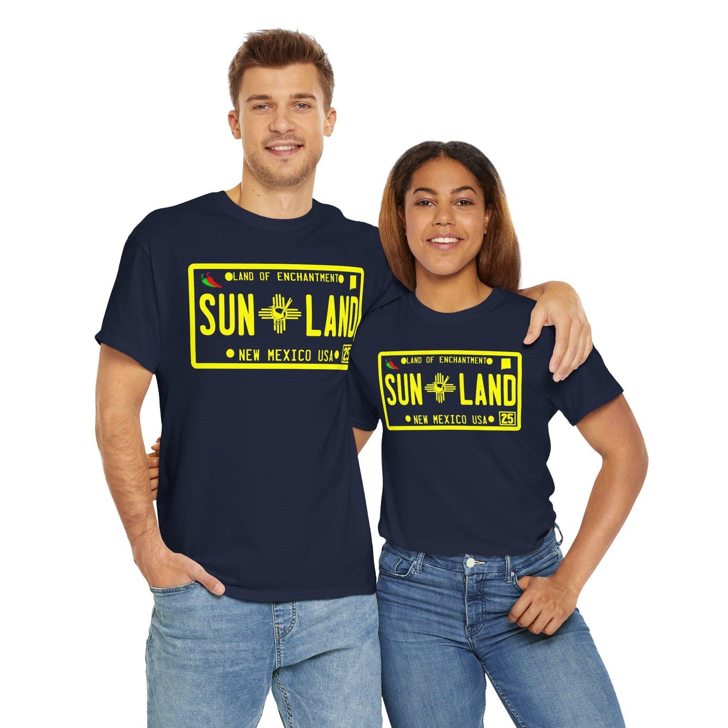 Sunland Park New Mexico License Plate Graphic Tee: Southwest Souvenir