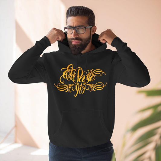El Paso 915 Fleece Hoodie, City Area Code