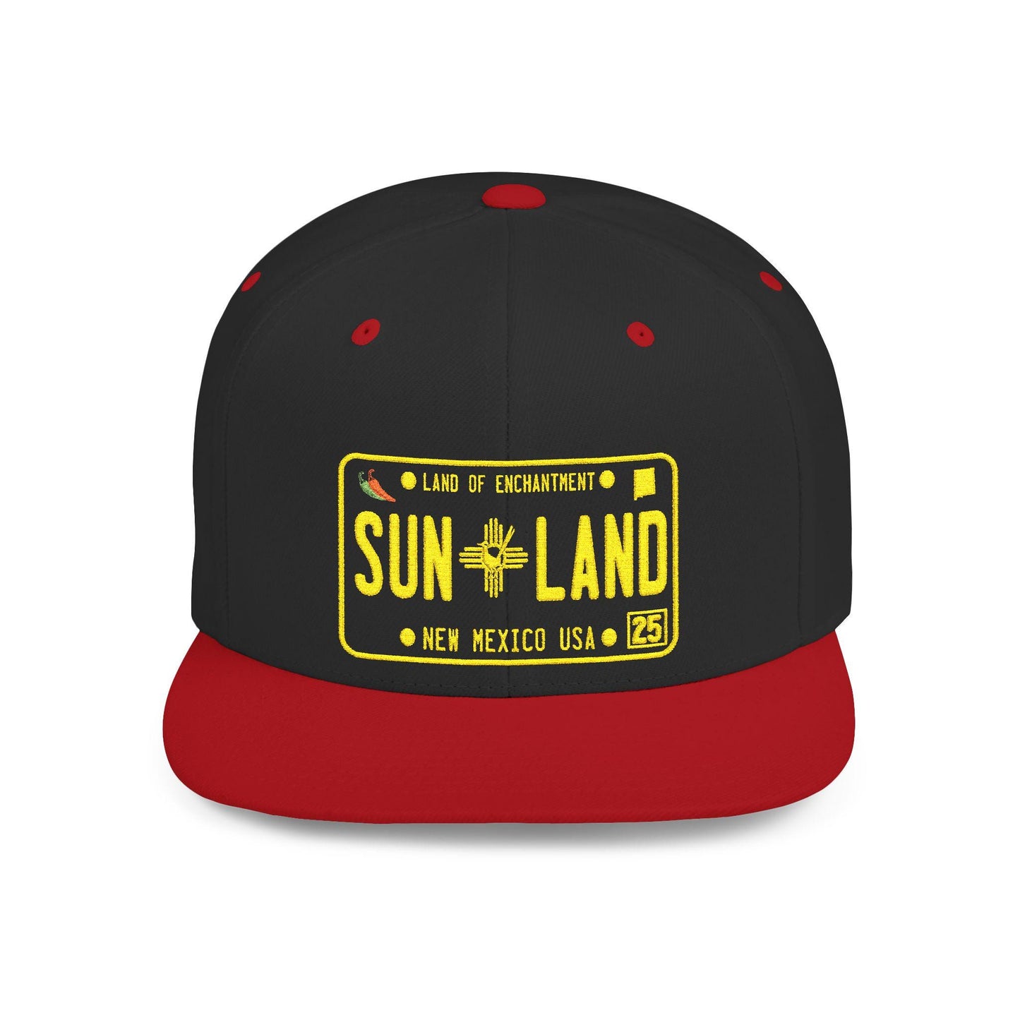 Cap Hat, Sunland Park New Mexico License Plate Theme Snapback