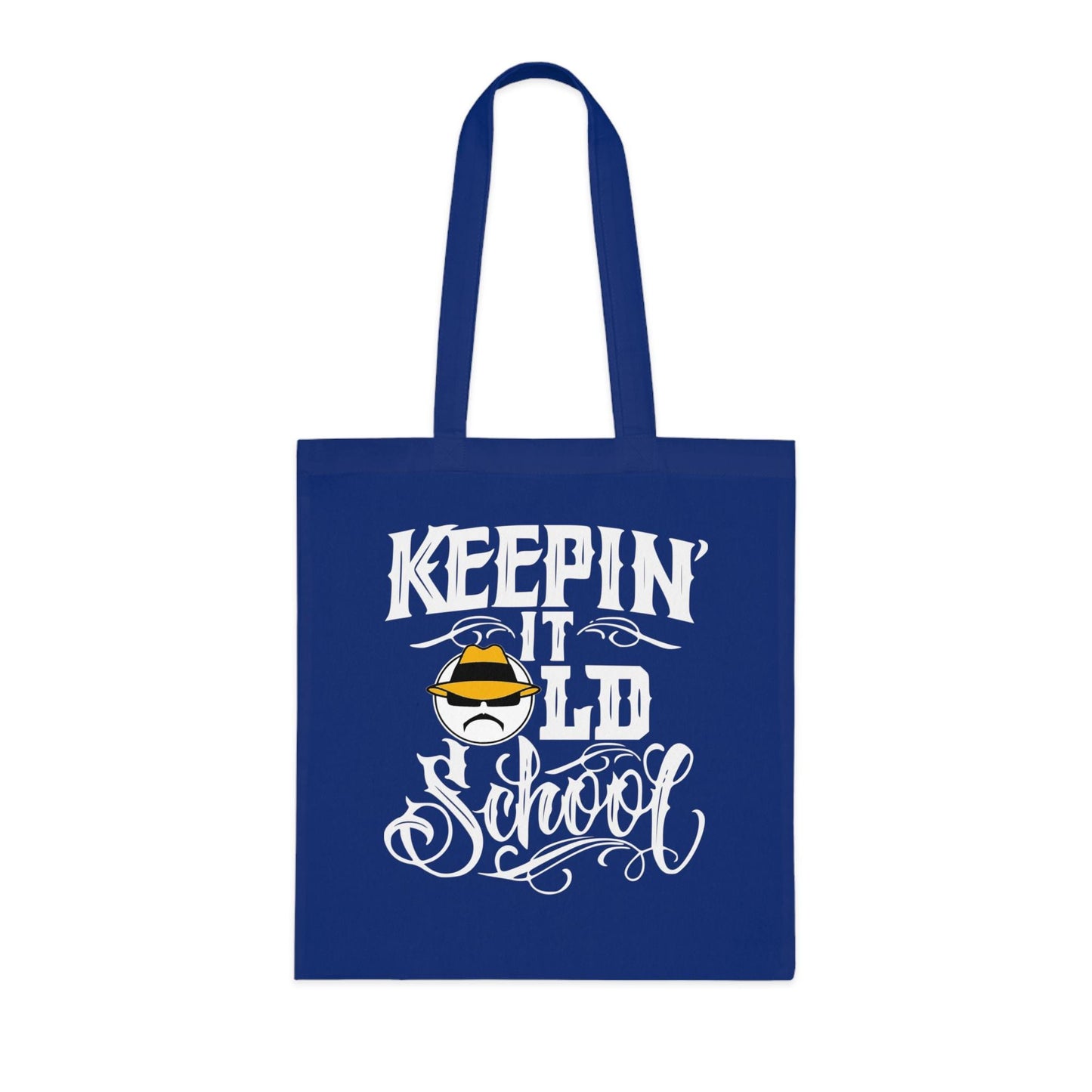 Vintage Lowrider Graphic Cotton Tote Bag: Car Lover Gift