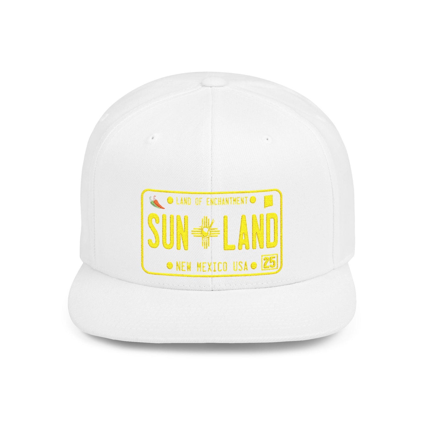 Cap Hat, Sunland Park New Mexico License Plate Theme Snapback