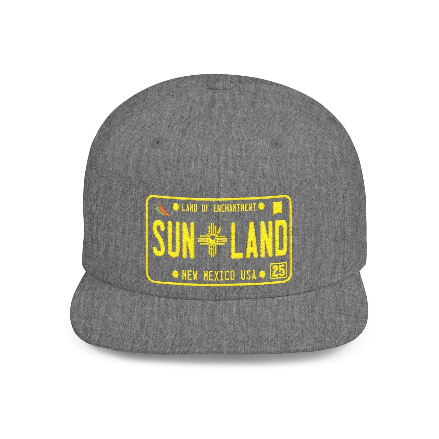 Cap Hat, Sunland Park New Mexico License Plate Theme Snapback