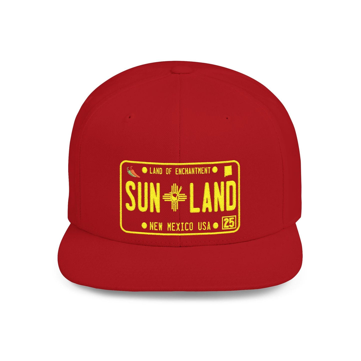 Cap Hat, Sunland Park New Mexico License Plate Theme Snapback