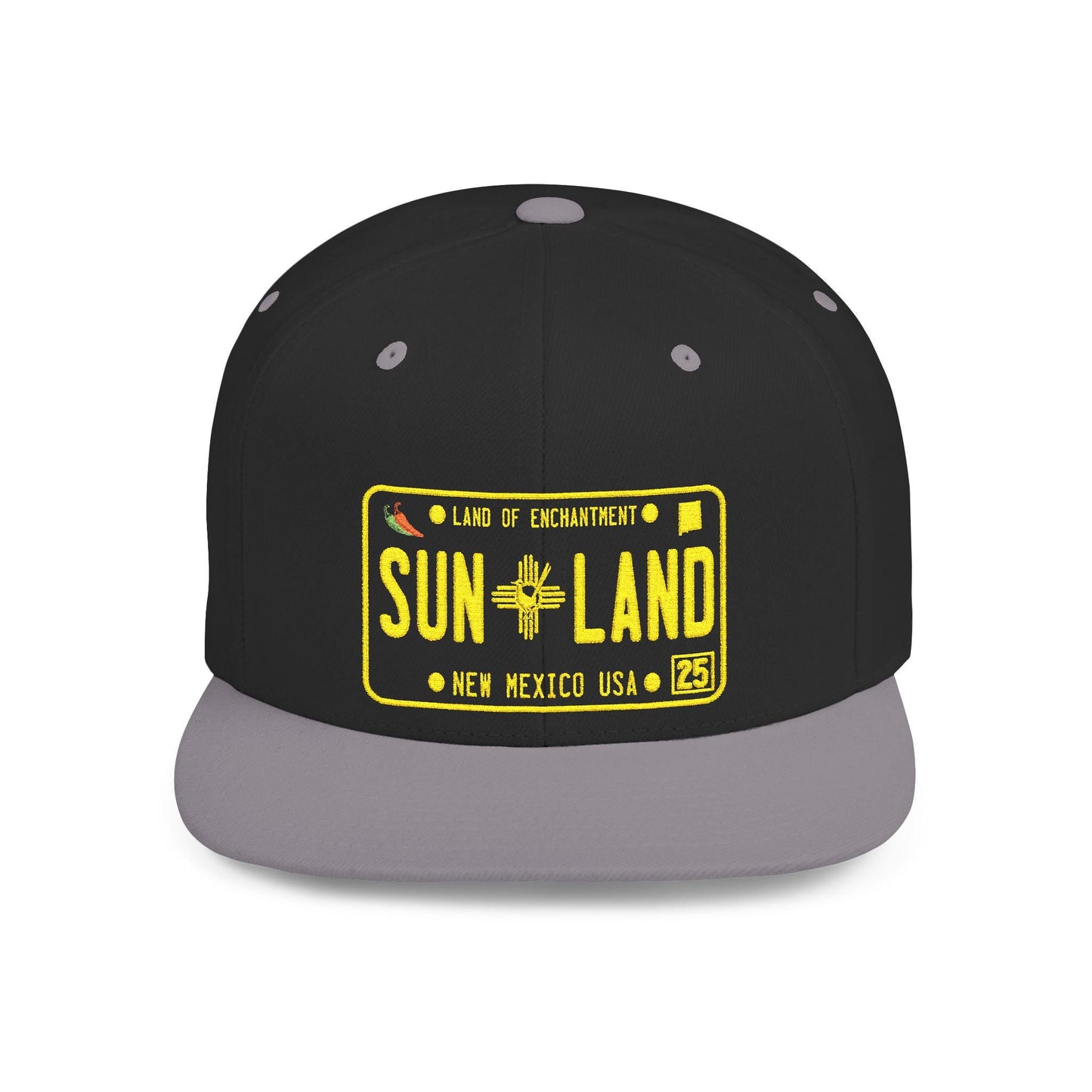 Cap Hat, Sunland Park New Mexico License Plate Theme Snapback