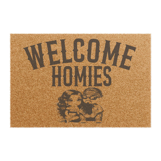 Welcome Homies, Lowrider Cholo,Housewarming Gift, Front Porch Decor
