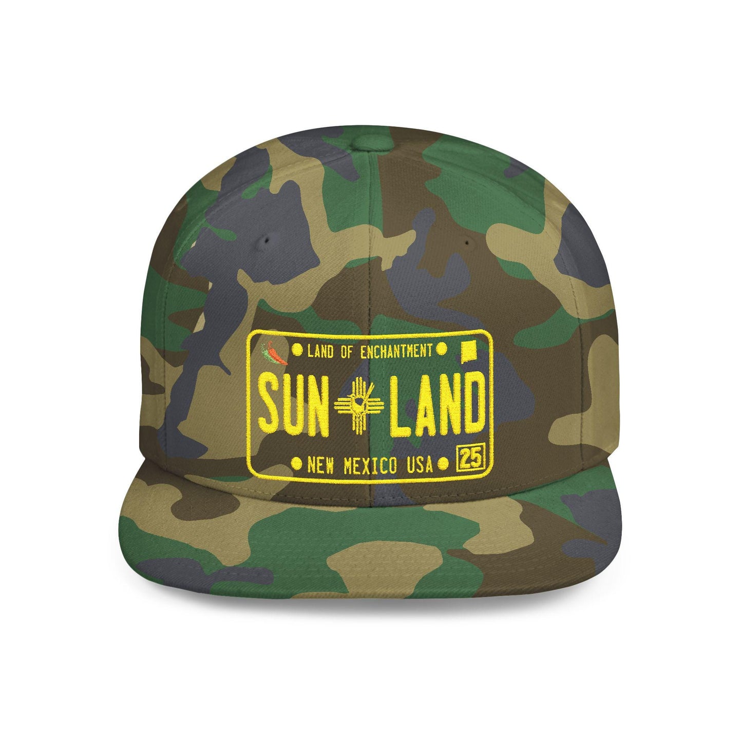 Cap Hat, Sunland Park New Mexico License Plate Theme Snapback