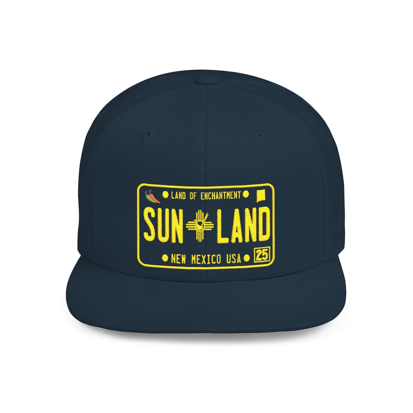 Cap Hat, Sunland Park New Mexico License Plate Theme Snapback